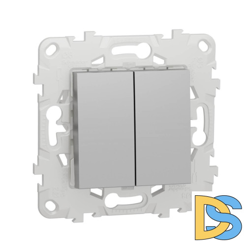 Переключатель двухклавишный перекрестный Schneider Electric Unica New NU521530