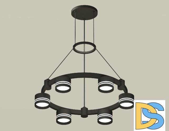 Подвесная люстра Ambrella Light Traditional (A9205, C9232, N8478) XR92051203