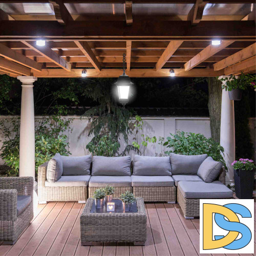 Уличный подвесной светильник Apeyron Адель 11-13ЧЕР