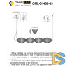 Подвесная люстра Omnilux Paglio OML-51403-04