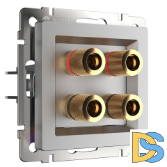 Акустическая розетка Werkel (серебряный) W1185006