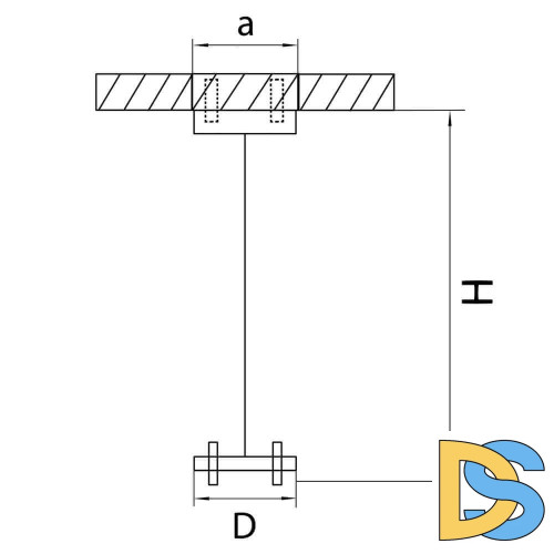 Основание для светильника Lightstar Rullo 590057