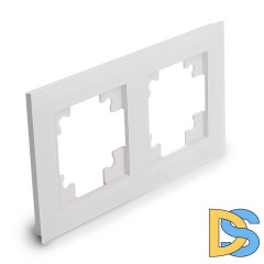Рамка горизонтальная Stekker GFR00-7002-01 2-местная 39255