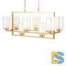 Подвесная люстра Lumina Deco Lino LDP 1239-8 F.GD