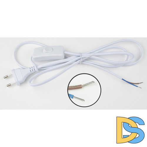 Сетевой шнур Uniel UCX-C10/01A-170 WHITE UL-00006547