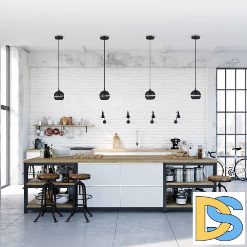 Подвесной светодиодный светильник Elektrostandard DLS023 9W 4200K черный 4690389149122