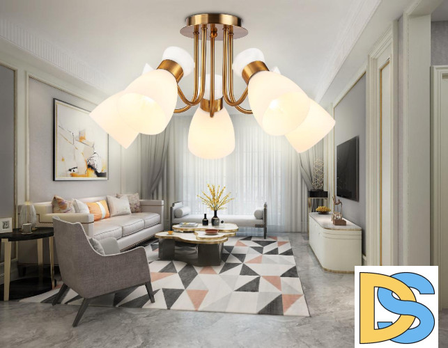 Люстра на штанге Ambrella Light Traditional TR3218