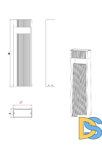 Ландшафтный светильник Arte Lamp Arneb A2148PA-1BR