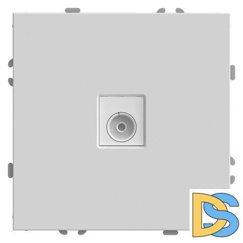 Розетка телевизионная 1-местная Stekker RST00-5108-01 Эмили 49875