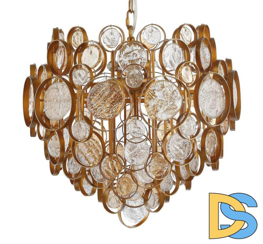 Подвесной светильник Crystal Lux Deseo SP6 D460 Gold
