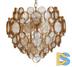 Подвесной светильник Crystal Lux Deseo SP6 D460 Gold