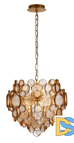 Подвесной светильник Crystal Lux Deseo SP6 D460 Gold