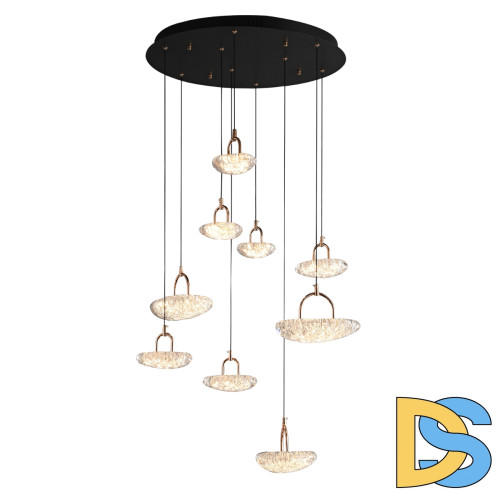 Каскадная люстра Delight Collection MT9125-9H french gold