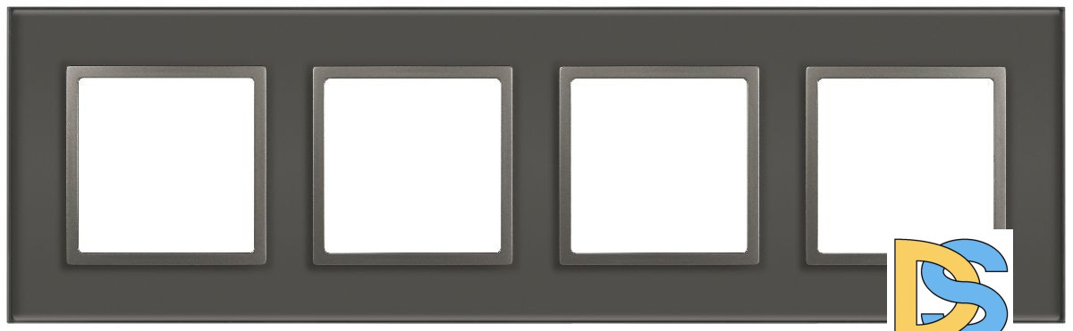 Рамка на 4 поста Эра Elegance 14-5104-16 Б0065839