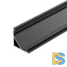 Алюминиевый профиль Arlight SL-KANT-H20-2000 BLACK 049016
