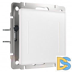 Умный сенсорный выключатель двухклавишный (белый) W4523001