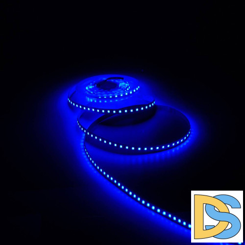 Светодиодная лента Gauss Basic 12В 2835 9,6Вт/м синий 3м IP20 BT067