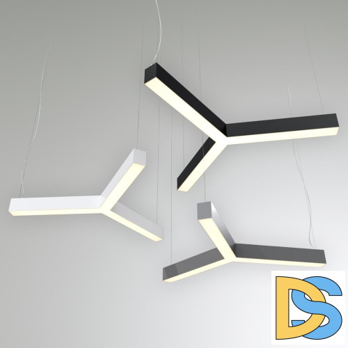 Линейный подвесной светильник Arlight SP-RAYS-3-HANG-5050-510-34W Day4000 049205