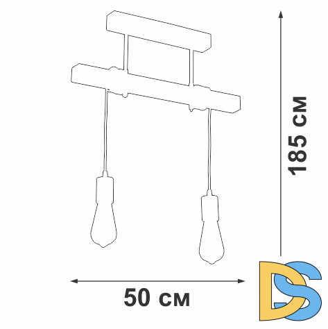 Подвесной светильник Vitaluce V2860-1/2PL