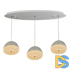 Подвесной светодиодный светильник iLedex Flake Wld8885-3A WH