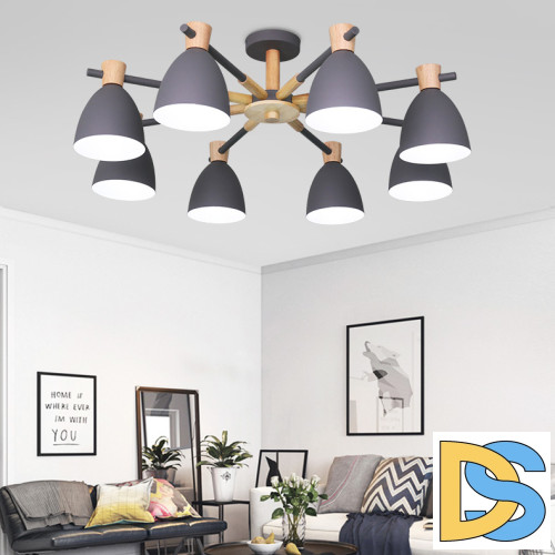 Люстра на штанге ImperiumLoft Folke 178028-26