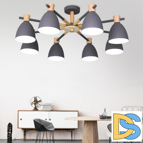 Люстра на штанге ImperiumLoft Folke 178028-26