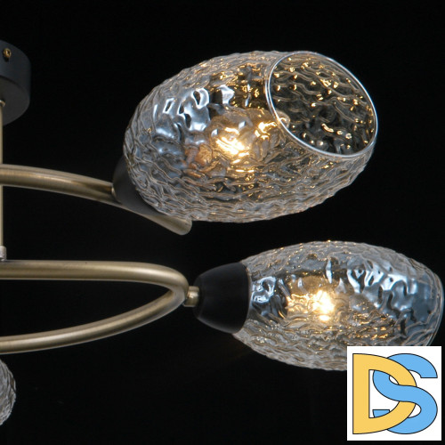 Люстра на штанге Illumico IL0300-5CSQ-79 BK AB