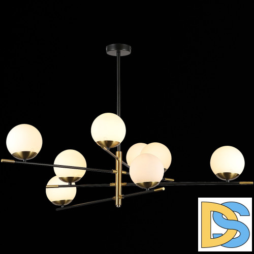 Люстра на штанге Illumico IL0063-8P-79 BK COP