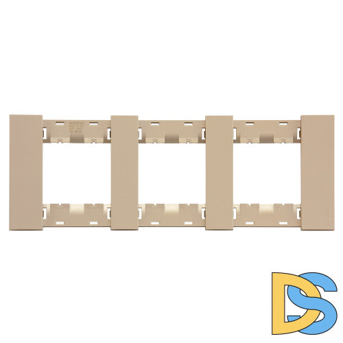 Рамка 3-ая цвет-шампань матовый MEITON AA4802M3ACH