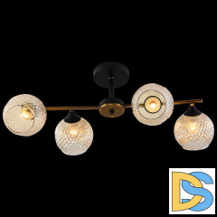 Люстра на штанге Reluce 11341-0.3-04 GOLD BRONZE+BK