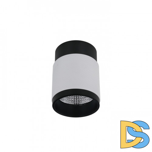 Накладной светильник iLedex Delta 1955-10W-3000K-36 BK+WH