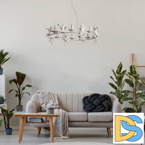 Подвесная люстра Arte Lamp Amur A1133SP-8WG