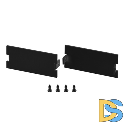 Заглушка Arlight FLOOR60 BLACK глухая 046419