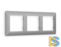 Рамка трехместная Ambrella Volt Line AF110503