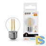 Лампа светодиодная Gauss Filament Elementary E27 10W 2700K 52210