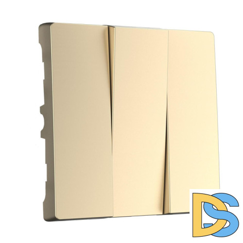 Набор клавиш для выключателя трехклавишного Werkel шампань W1139011 4690389157189