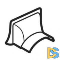 Адаптер на плинтус 140х35 для напольного кабель-канала Legrand 92x20