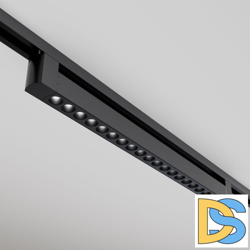 Трековый однофазный светильник Maytoni Points Rot TR010-1-20W3K-M-B