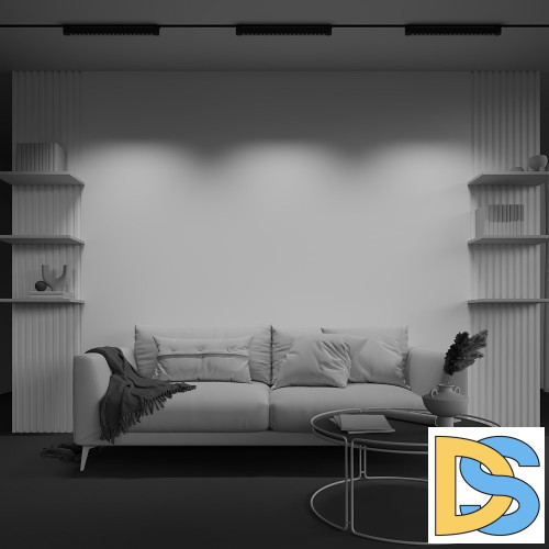 Трековый однофазный светильник Maytoni Points Rot TR010-1-20W3K-M-B