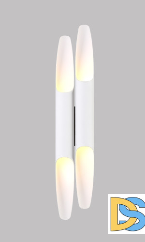 Настенный светильник Crystal Lux CLT 332W4-V2 WH-GO