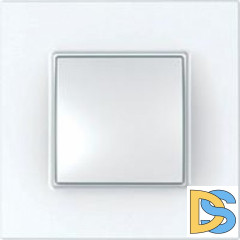 Рамка 1-ая (одинарная), Белый, серия Unica Quadro, Schneider Electric