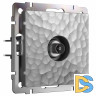 ТВ-розетка Werkel Hammer серебряный 4690389163074