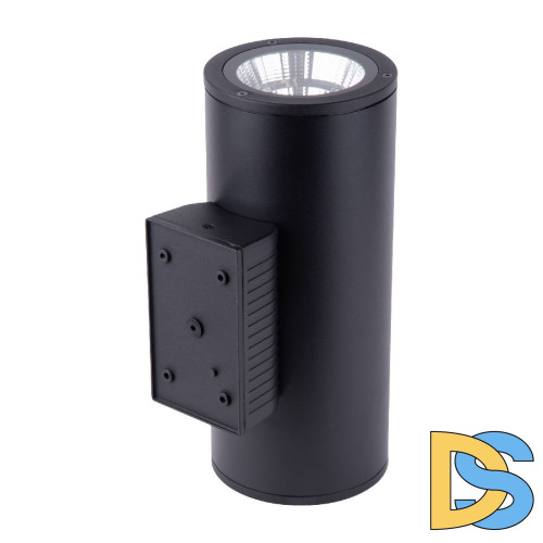 Уличный настенный светильник Uniel ULU-S22D-2x22W/2700K IP65 BLACK UL-00010851