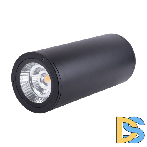 Уличный настенный светильник Uniel ULU-S22D-2x22W/2700K IP65 BLACK UL-00010851