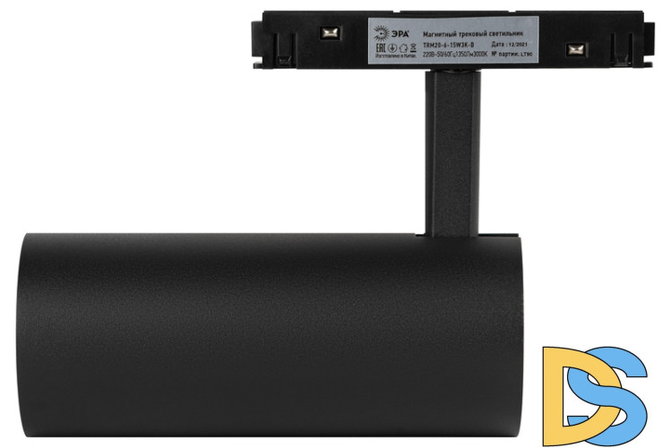 Трековый магнитный светильник Эра TRM20-6-15W3K-B Б0054822