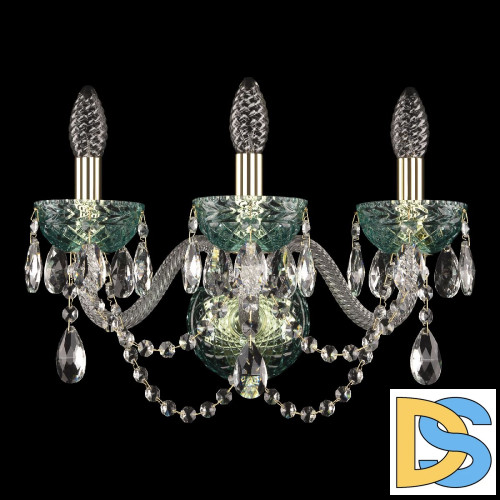 Бра Bohemia Ivele Crystal 5402B/3/165 G Birusa/M-1F