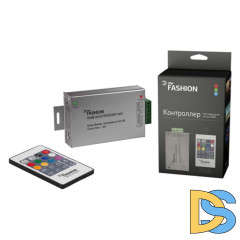 Контроллер для светодиодной RGB ленты ЭРА RGBcontroller-12-A01-RF C0043982