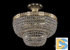 Люстра на штанге Bohemia Ivele Crystal 19091/35IV G