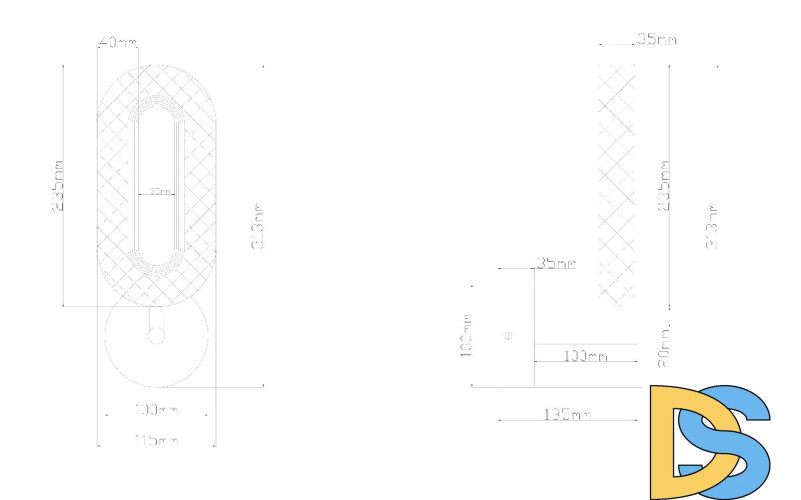 Бра Arte Lamp Ovale A2489AP-1GO