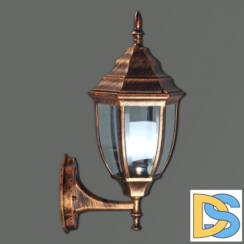 Уличный настенный светильник Reluce 00837-0.2-001SW BKG